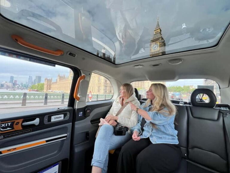 London: Iconic London Taxi Tour - Private 3 hour tour - What to Expect During Your Tour