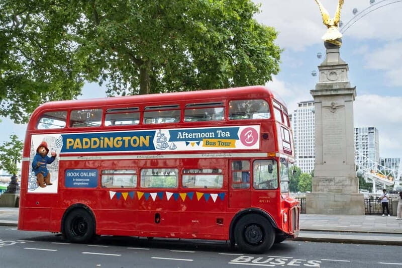 London: Paddington Bear Afternoon Tea Bus Tour & Audio Guide - Authentic and Engaging Guides