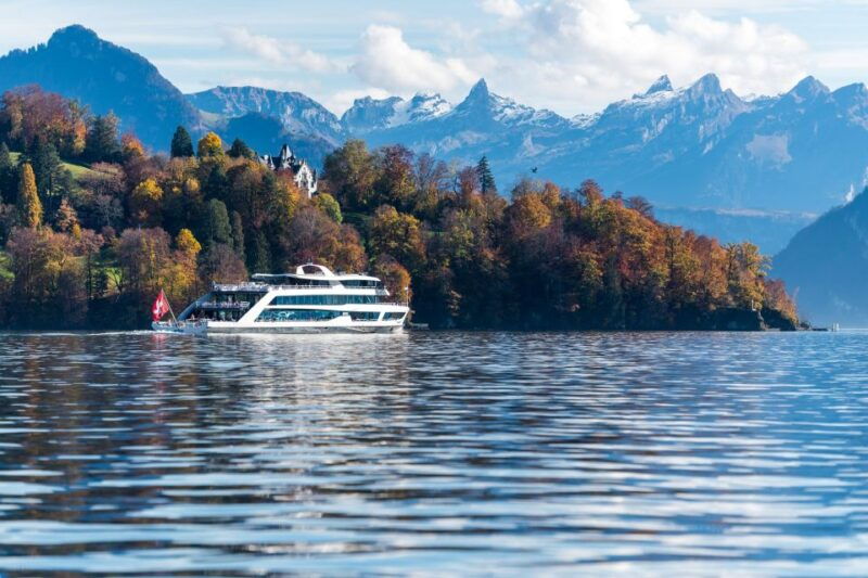Lucerne: Lake Lucerne 1st Class Cruise with Gourmet Lunch - Key Points