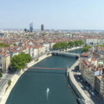 Lyon: from Confluence to Barbe Island by free license boat - The Itinerary: From Confluence to Ile Barbe