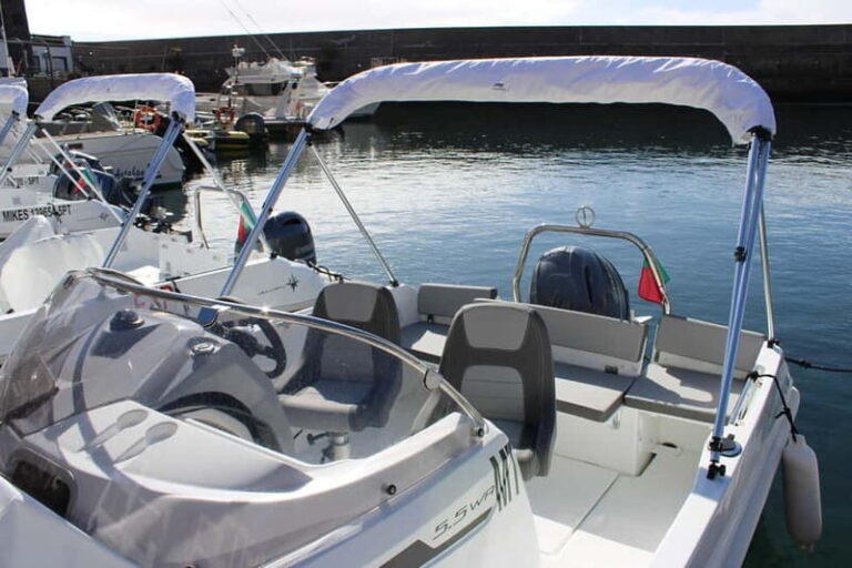 Madeira: Private Boat Rental in Caniçal Without a Captain - What’s Included and What to Expect