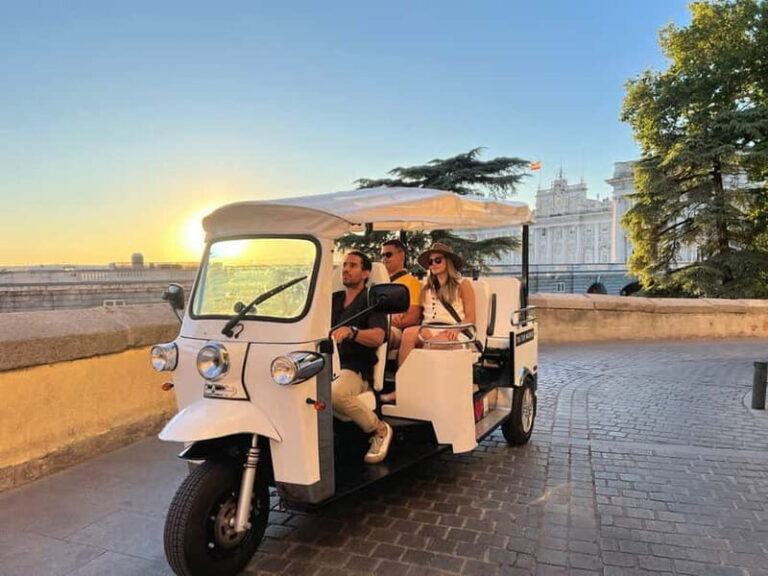 Madrid: Discover the City by Private Electric Tuk Tuk - What You’ll See and Do
