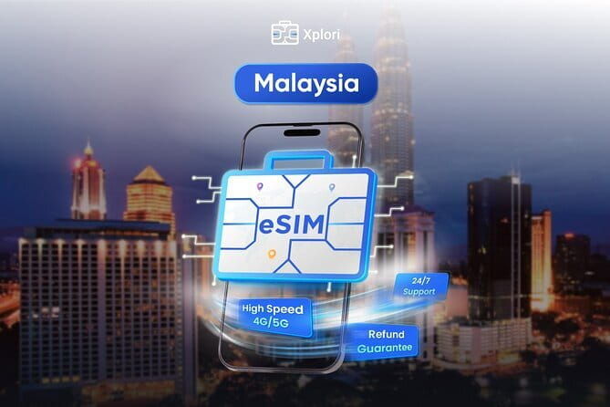 Malaysia eSIM (1 to 30 days. Up to 60GB of Data) - Key Points