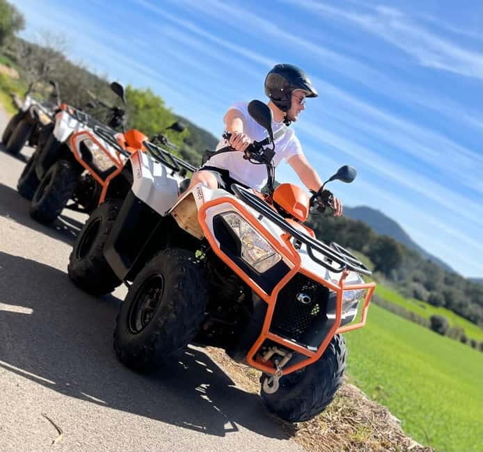 Mallorca: Quad Bike Tour, Snorkeling, and Cliff Jumping - The Mountain Randa Stop: A Highlight