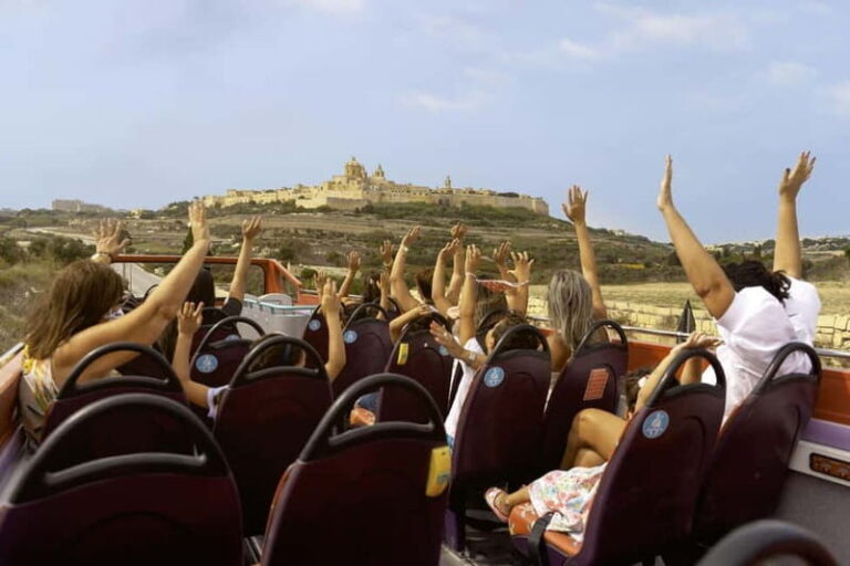 Malta: 2-Day Hop-On Hop-Off Bus & Harbour Cruise (CMO) - What to Expect on the Tour