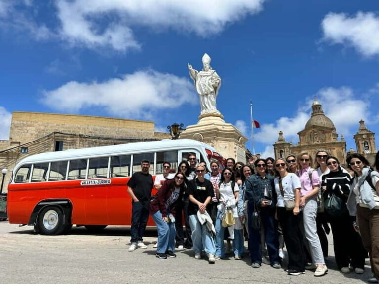 Malta: 5 hr Vintage Bus Tour - Mdina & Blue Grotto inc. food - Who Will Love This Tour?