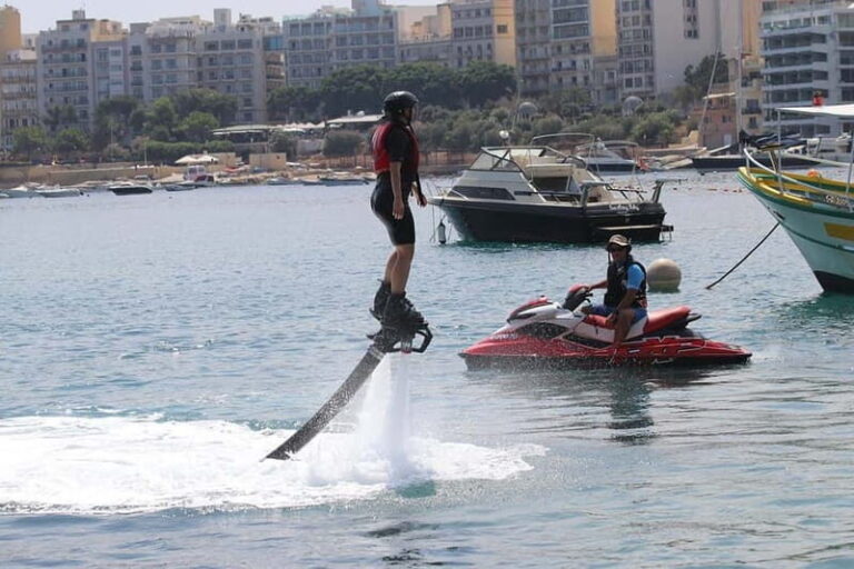 Malta: Flyboard Full Flight (30min) - Duration and Group Size