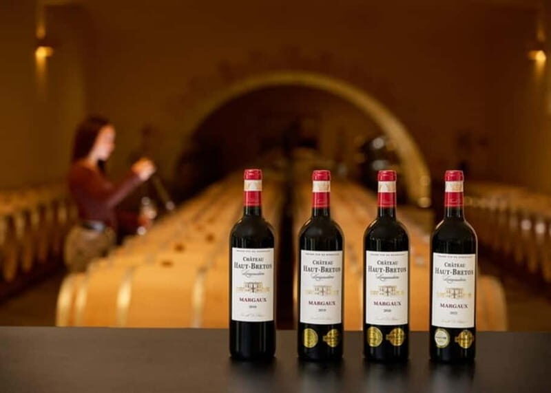 Margaux: Winery Tour with Barrel and Vertical Tasting