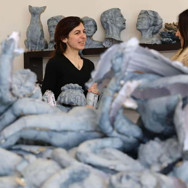 Matera. Paper mache workshop with the artisans of the Bruna float - Exploring the Workshop: What to Expect