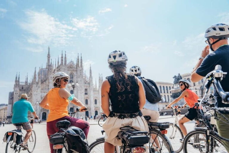 Milan: Highlights and Hidden Gems E-Bike Tour - The Itinerary Breakdown