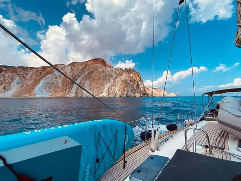 Milos: Full Day Private Cruise with Mediterranean Lunch