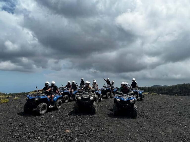Motta Camastra: Gole Alcantara and Mount Etna Quad Tour - The Itinerary in Detail