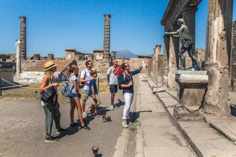 Naples or Sorrento: Full-Day Pompeii and Mount Vesuvius Tour - What’s In and Out of Scope