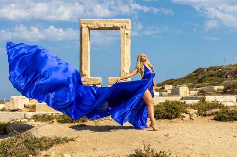 Naxos Flying Dress Photo Shooting - The Itinerary Breakdown