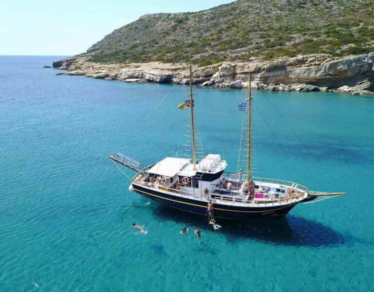 Naxos: Rina Cave-Koufonisi Cruise & Rina Cave Swim with BBQ - What to Expect on the Day
