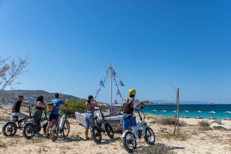 Naxos: West Coastline E-Bike Tour with Sunset Option - Exploring the Itinerary in Detail