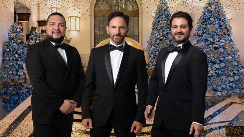 New Year's Eve concert: The Three Tenors in Rome