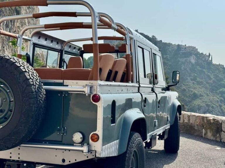 Nice: 4x4 Tour to Eze Village with Fragonard Perfume Factory - Breaking Down the Itinerary