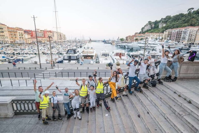 Nice En Roller: Sunset tour with local food and music! - The Itinerary in Detail