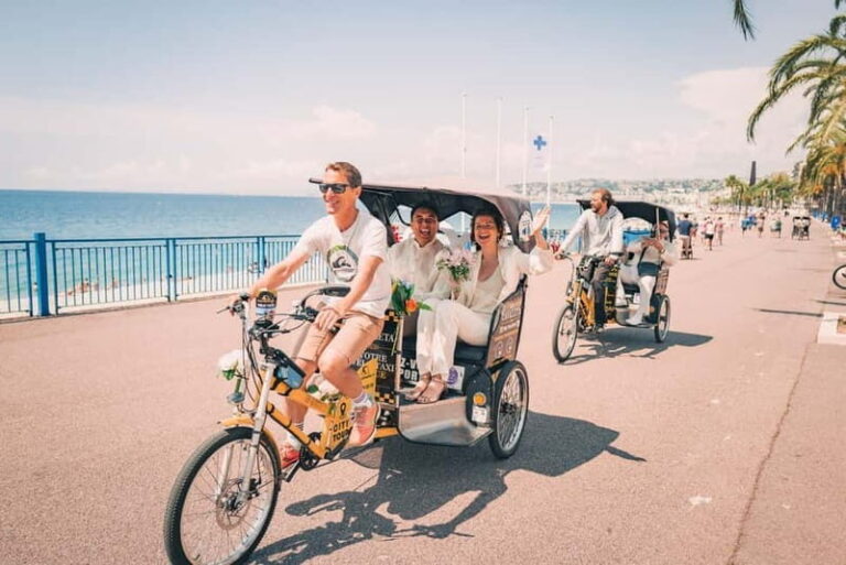 Nice: Family city tour by bicycle Electric cab (4 comfort seats) - Who Will Love This Tour?