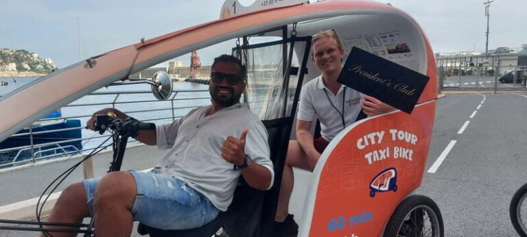 Nice : visite guidée 1h30 en TukTuk avec guide Nicois. - The Itinerary and Key Stops