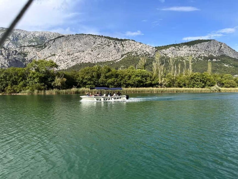 Omi: Cetina River Canyon Glass Boat Tour to Radman Mills - The Itinerary Breakdown