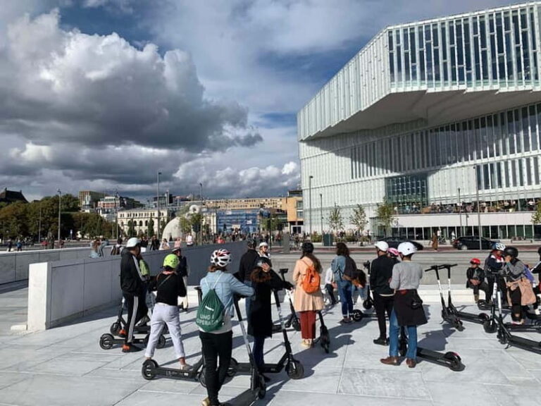 Oslo City Tour by E-scooter - The Practicalities