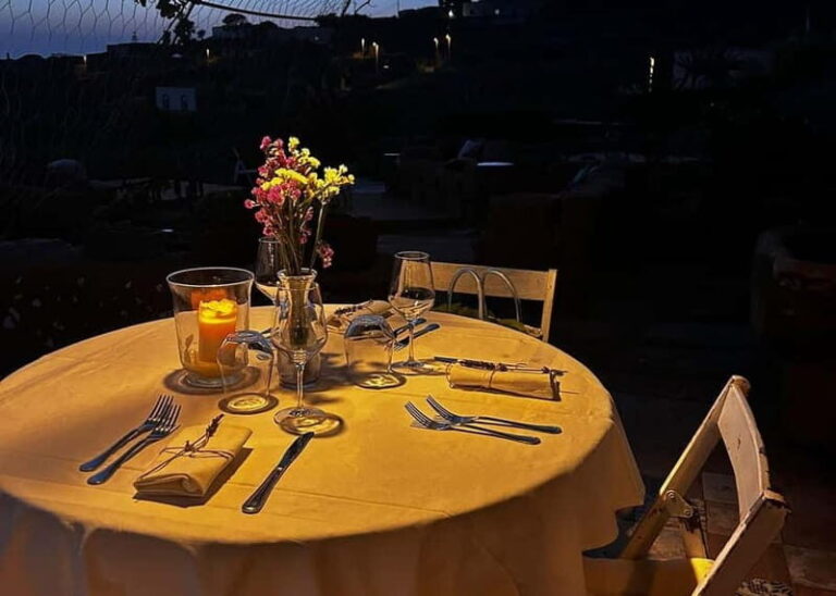 Pantelleria: Authentic and local dinner in a dammuso - The Sum Up