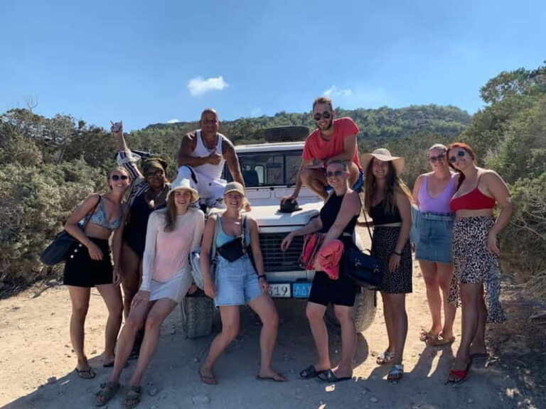 Paphos: Avakas Gorge & Turtle Bay Jeep Tour with Donkey Farm - The Itinerary in Detail