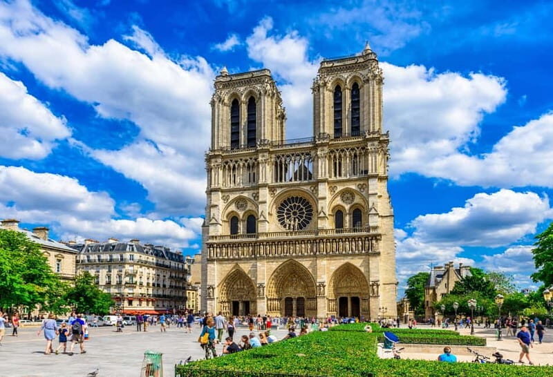 Paris:Notre-Dame Cathedral Interior and Exterior Guided Tour - The Exterior Walk: Unveiling Gothic Symbols and Architecture