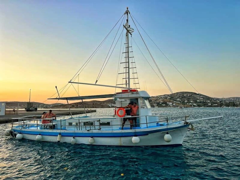 Paros: Paros Bay Sunset Boat Tour with Snorkeling - Itinerary Breakdown and Highlights
