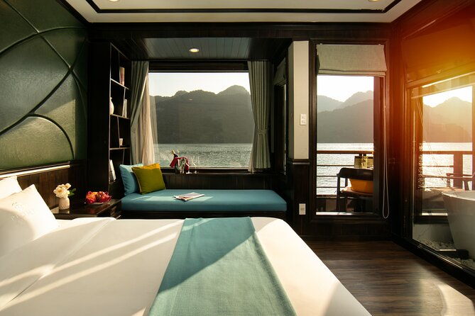 Peony Cruise 5* Lan H Bay 2 days 1 night with 2 ways transfer - The Convenient and Comfortable Transfer