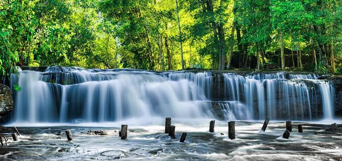 Phnom Kulen Waterfall and 1000 Linga River tour from Siem Reap - Key Points
