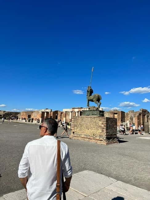 Pompeii and Vesuvius Cellars: Tour with Pick-Up in Positano - Scenic Drive & Relaxing Break at Cantine del Vesuvio