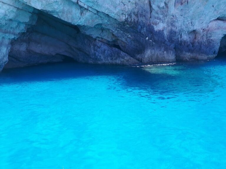 Porto Vromi: Navagio Beach & Blue Caves Private Boat Tour - Detailed Breakdown of the Itinerary