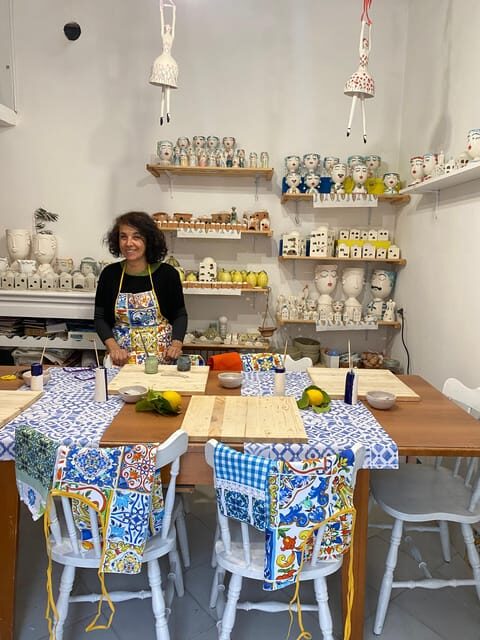 Positano: Ceramic class experience - The Practical Details