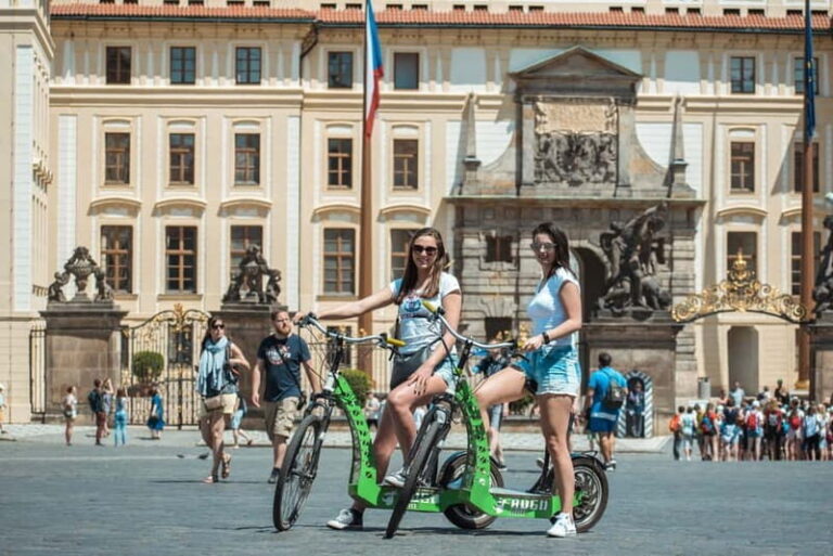 Prague: 3-Hour E-Scooter Tour in German - The Value of a Guided Small-Group Tour