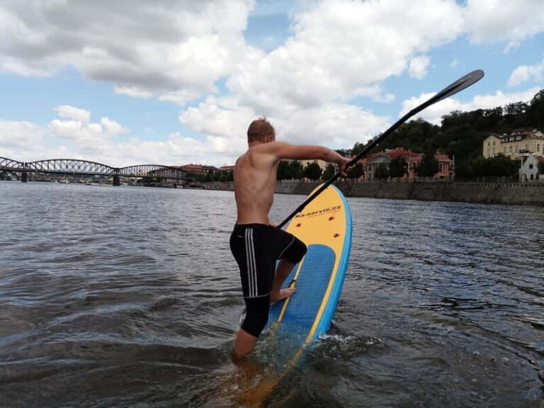 Prague: SUP Paddleboard Tour on the Vltava River - The Itinerary: What You Can Expect