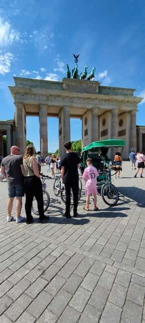 Private Berlin Rickshaw- Historical Berlin Up to 6 People - What to Expect During Your Tour