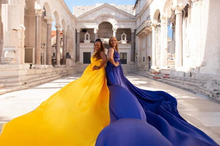 Private Flying Dress Photo Session in Split, Croatia - The Experience Breakdown