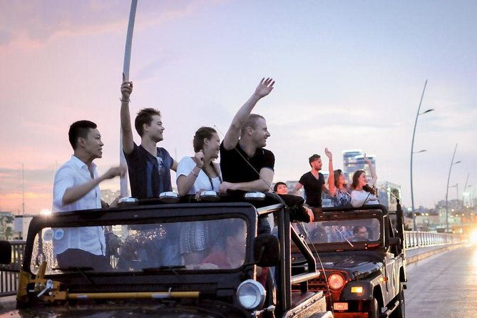 Private Ho Chi Minh by Jeep Evening Tour and Dinner Cruise - Key Points  