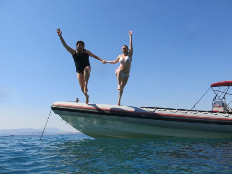 Private Rib Cruise to Poseidon Temple at Sounio Cape - Cruising Along Atticas Coastline