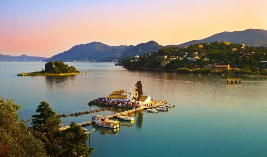 Private Sunset Tour around Corfu Town with Christina Boat - An In-Depth Look at the Corfu Sunset Boat Tour