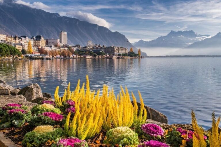Private trip: Interlaken> Aigle Castle, Vineyards & Montreux - Scenic Drive to Montreux