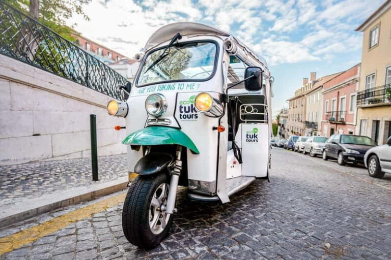 Private Tuk Tuk Tour Lisbon Old Town - Detailed Breakdown of the Itinerary