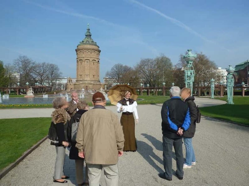 Public tour With Bertha Benz through the city of inventors Costume tour - The Itinerary in Detail