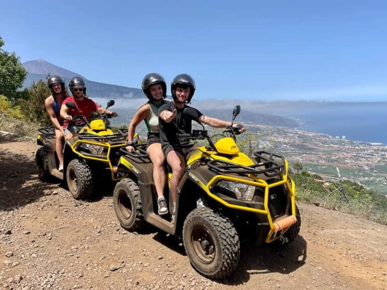 Puerto de la Cruz: Teide or Valley Off-Road Quad Tour - The Guides and Safety
