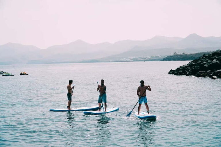 Puerto del Carmen: SUP Stand-Up Paddle class with insturctor - What to Expect on the Water