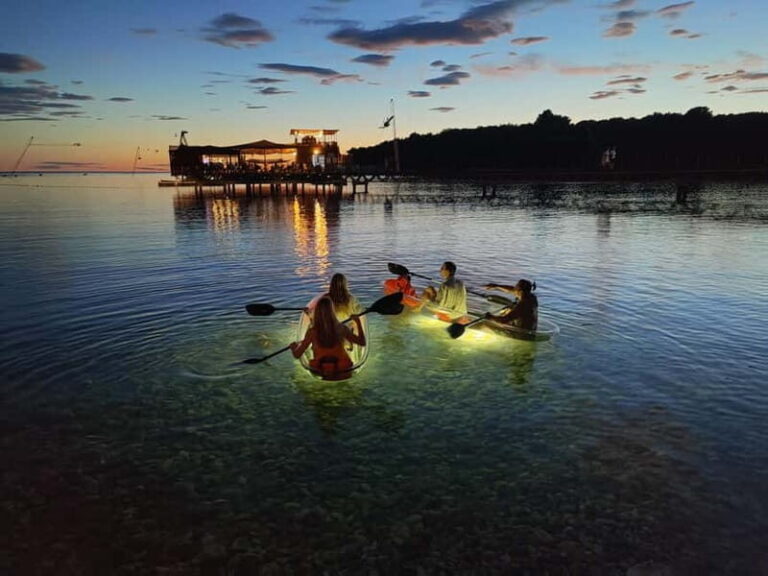Pula: Cave Sunset/Night Tour in Transparent Kayak - What’s Included & Practical Info
