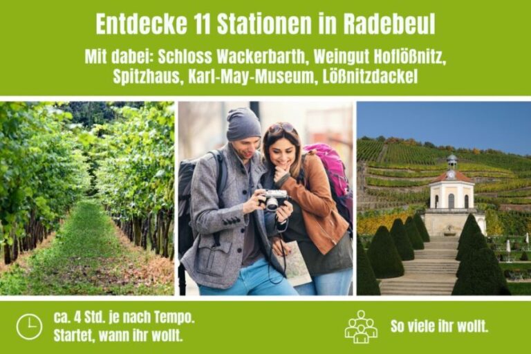 Radebeul: Scavenger Hunt Self Guided Tour - Authenticity and Practical Value